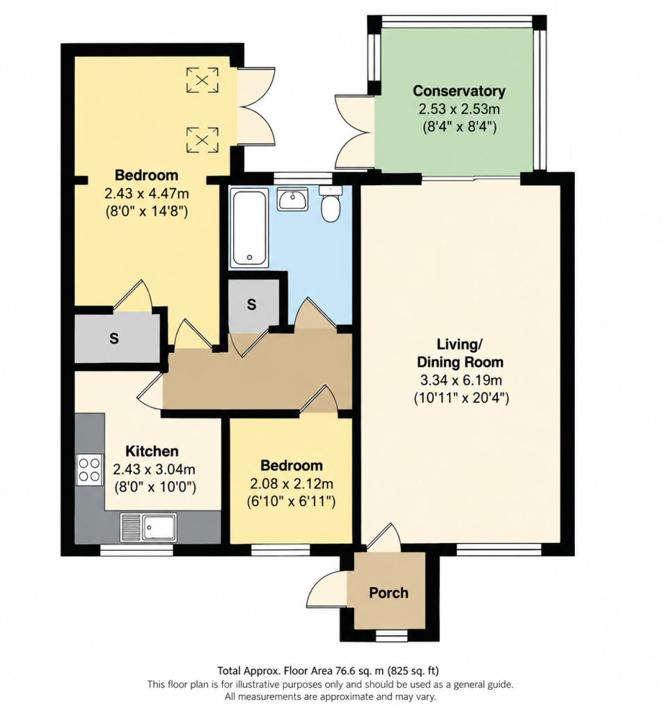 2, Willow Crescent, Melksham floorplan