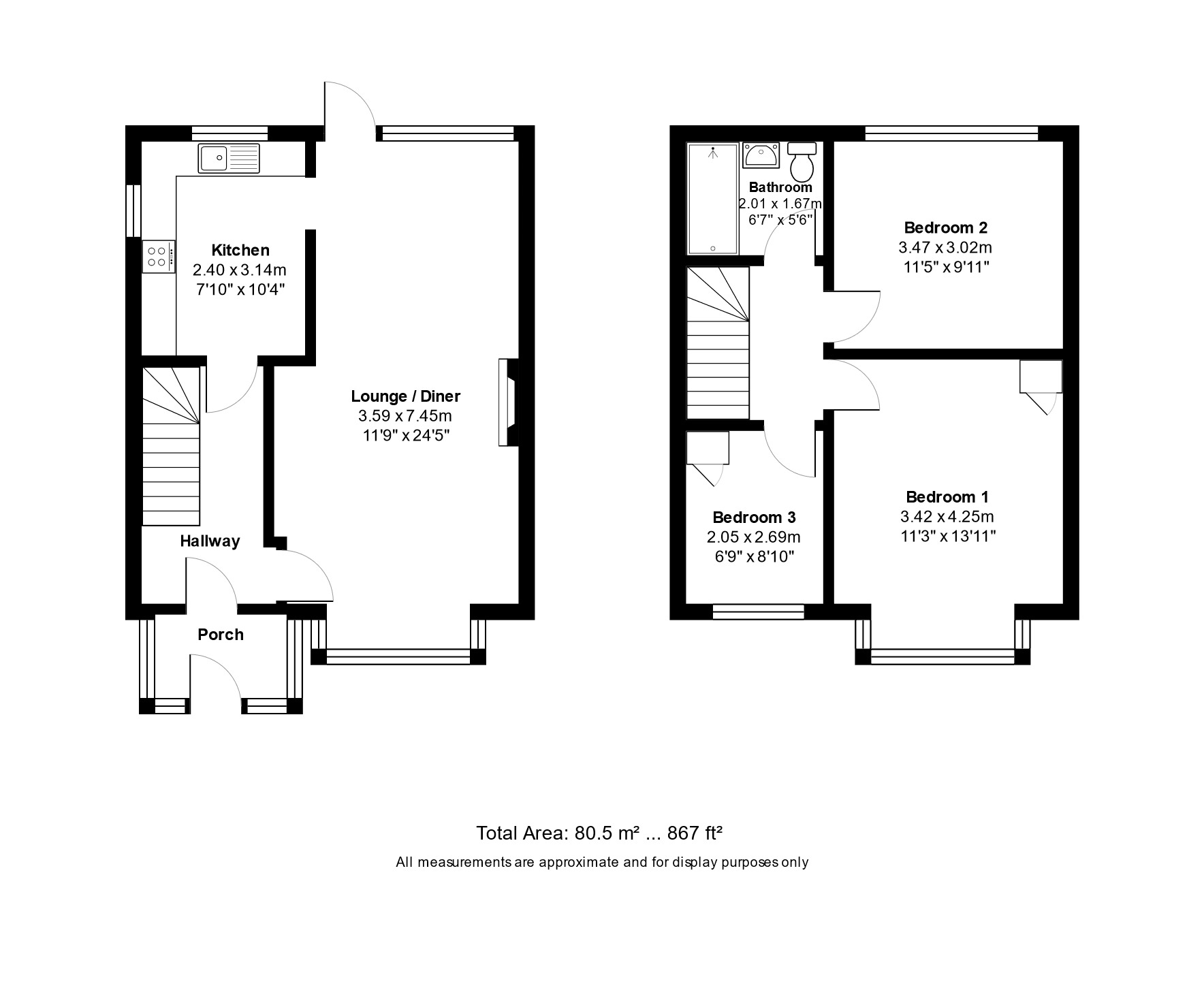 Cambria Crescent, Gravesend DA12, 3 bedroom semidetached house for