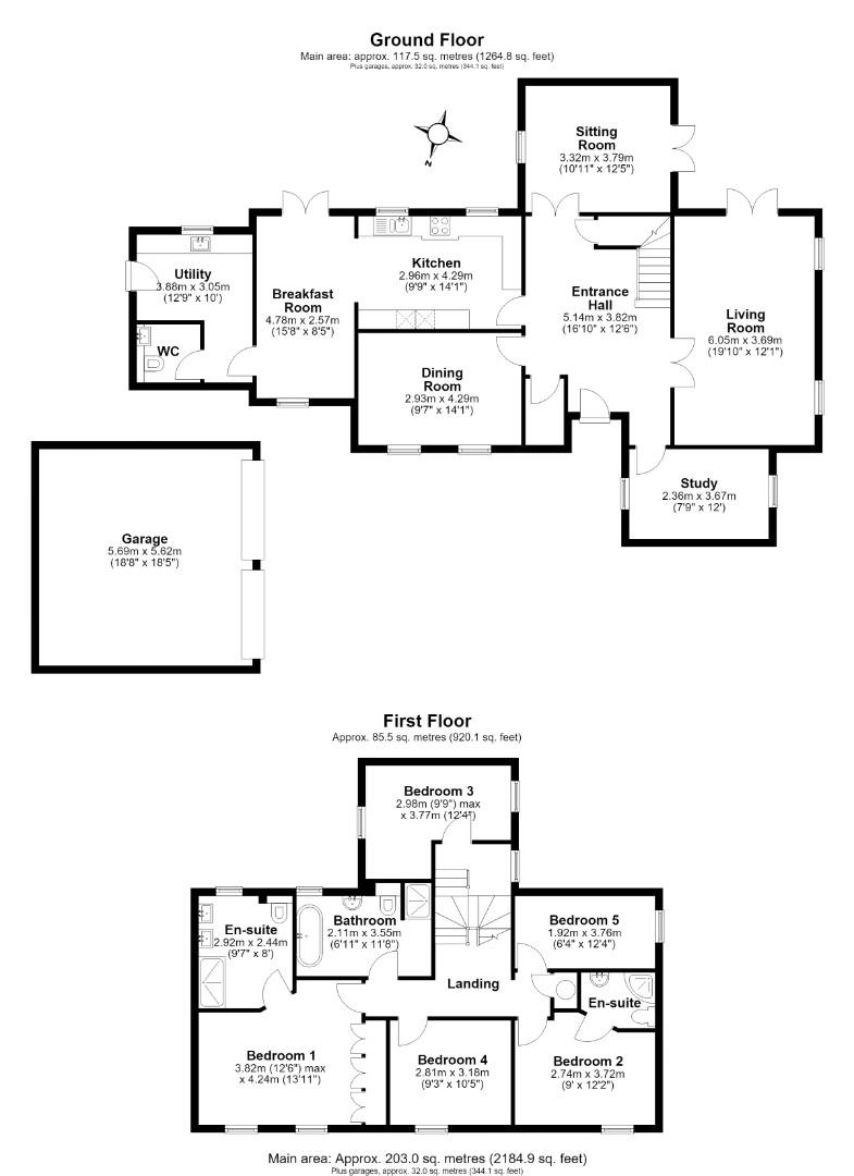 2, Butts View, Fowlmere, Cambridge floorplan