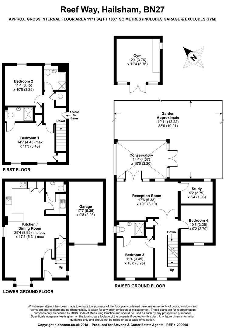 4 Bedrooms Detached house for sale in Reef Way, Hailsham BN27