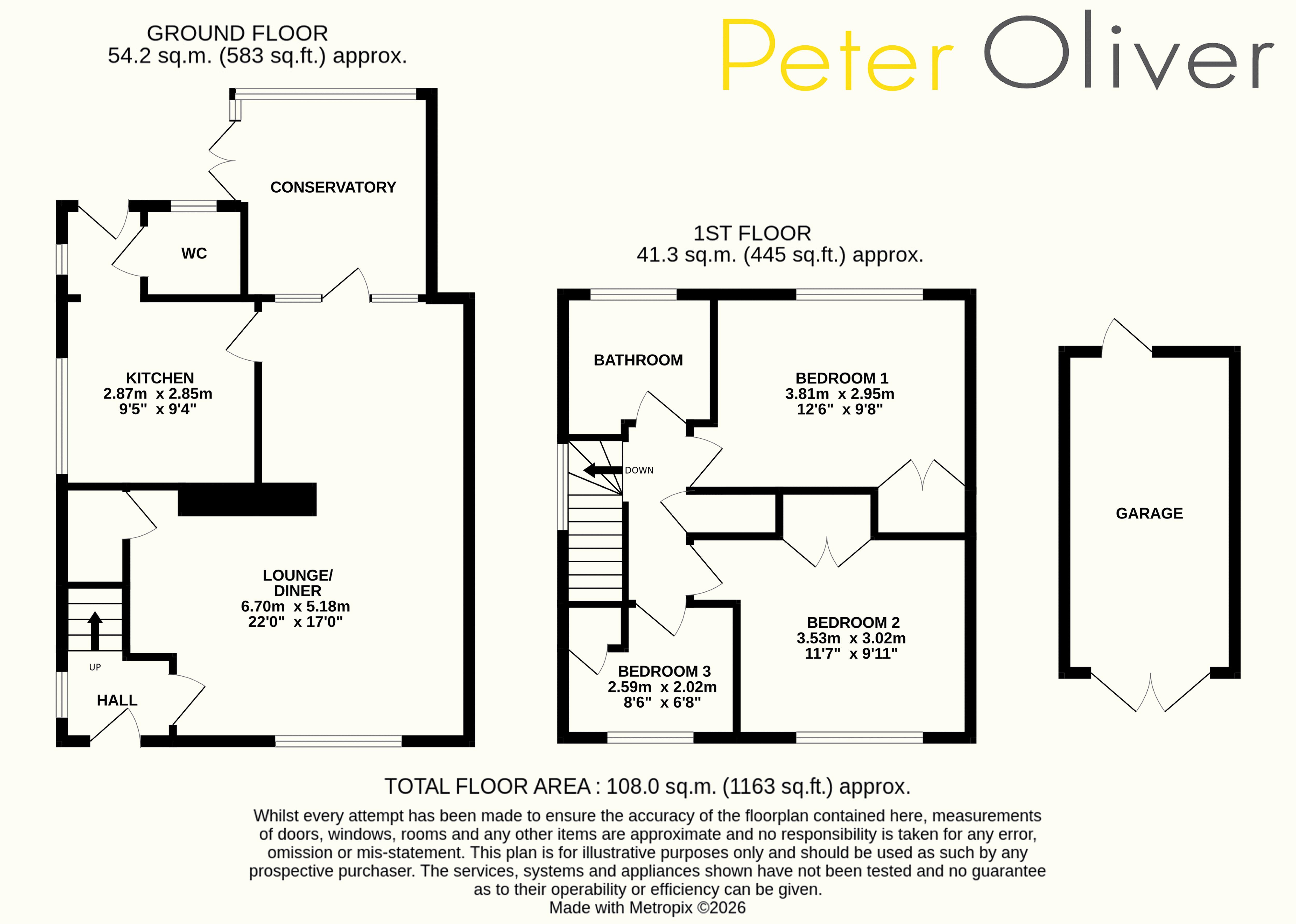 51, Geers Wood, Heathfield floorplan