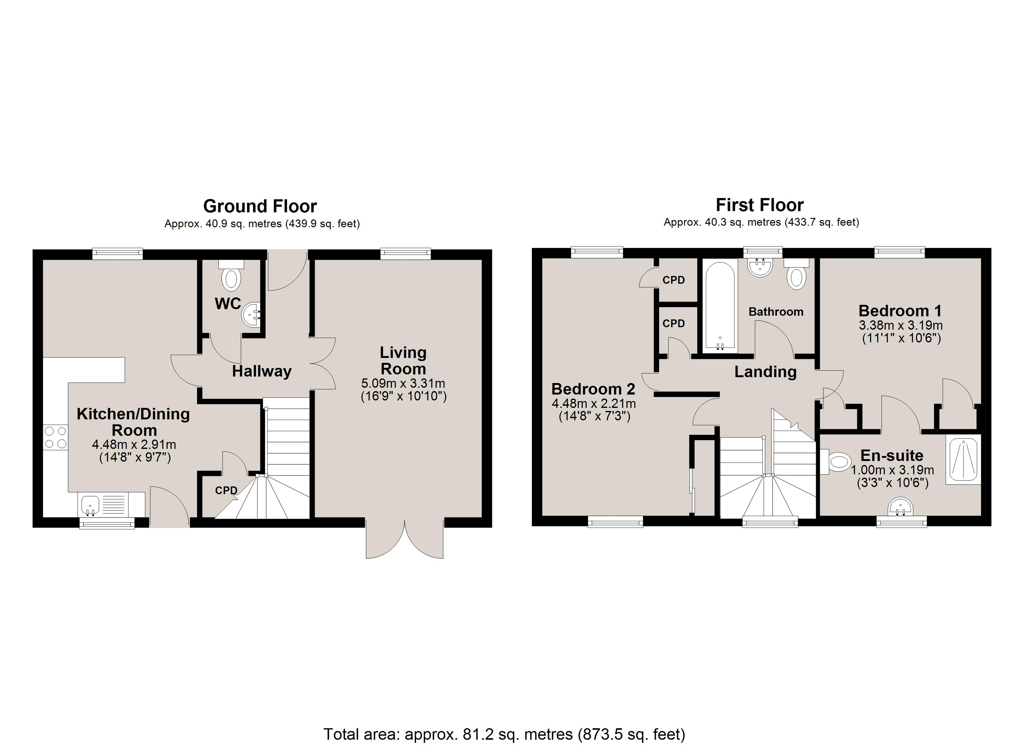 10, Barmoor Drive, Gosforth floorplan