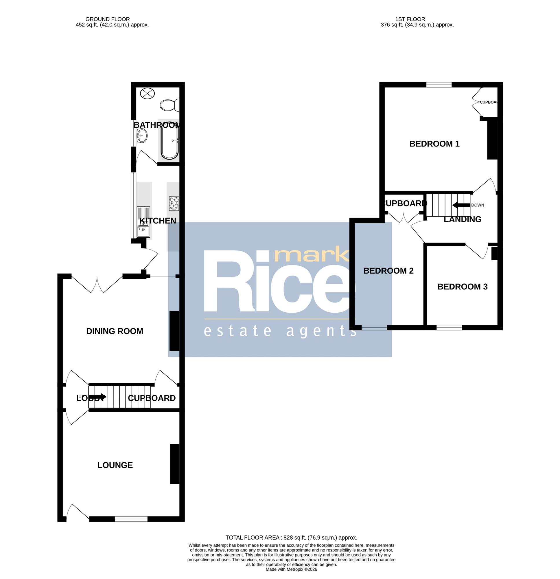 8, Alexandra Road, Sleaford floorplan