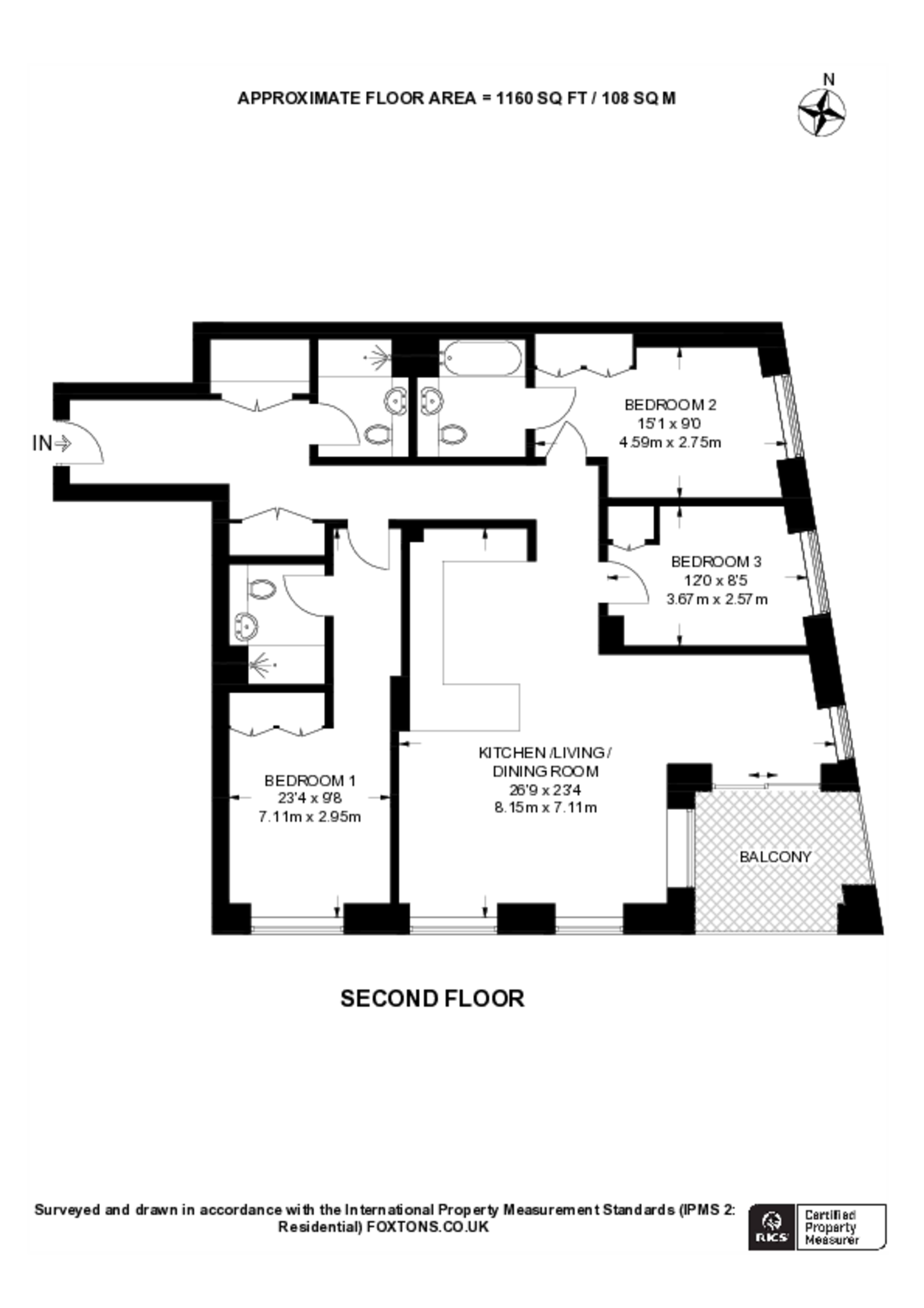 King's Road Park, Fulham floorplan