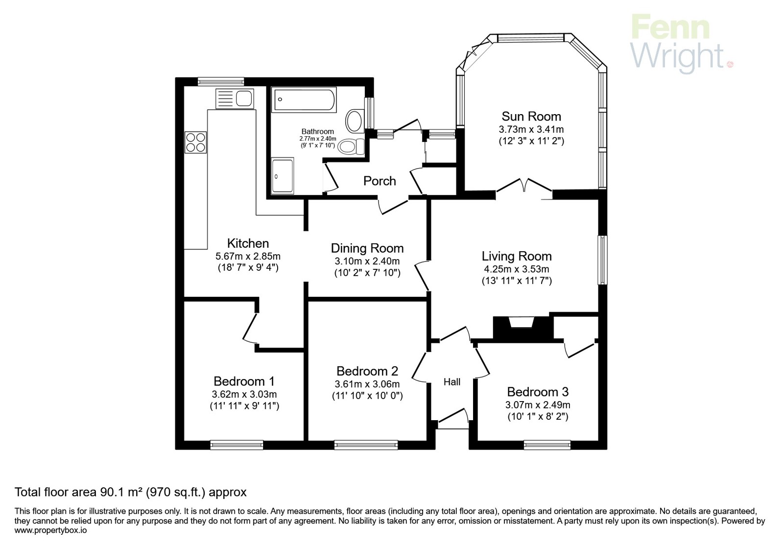 8, Holly Road, Ipswich floorplan