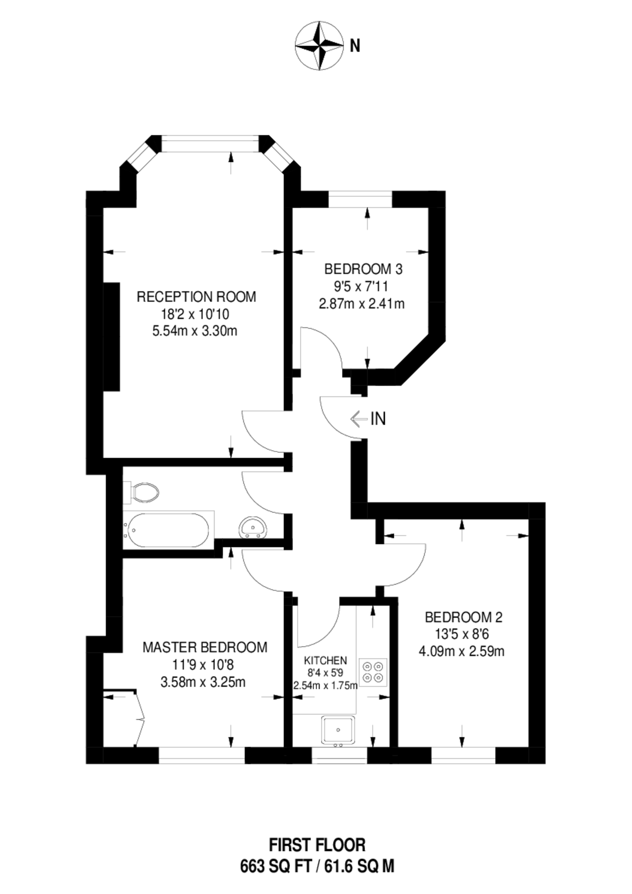 High Road, N22, Wood Green floorplan