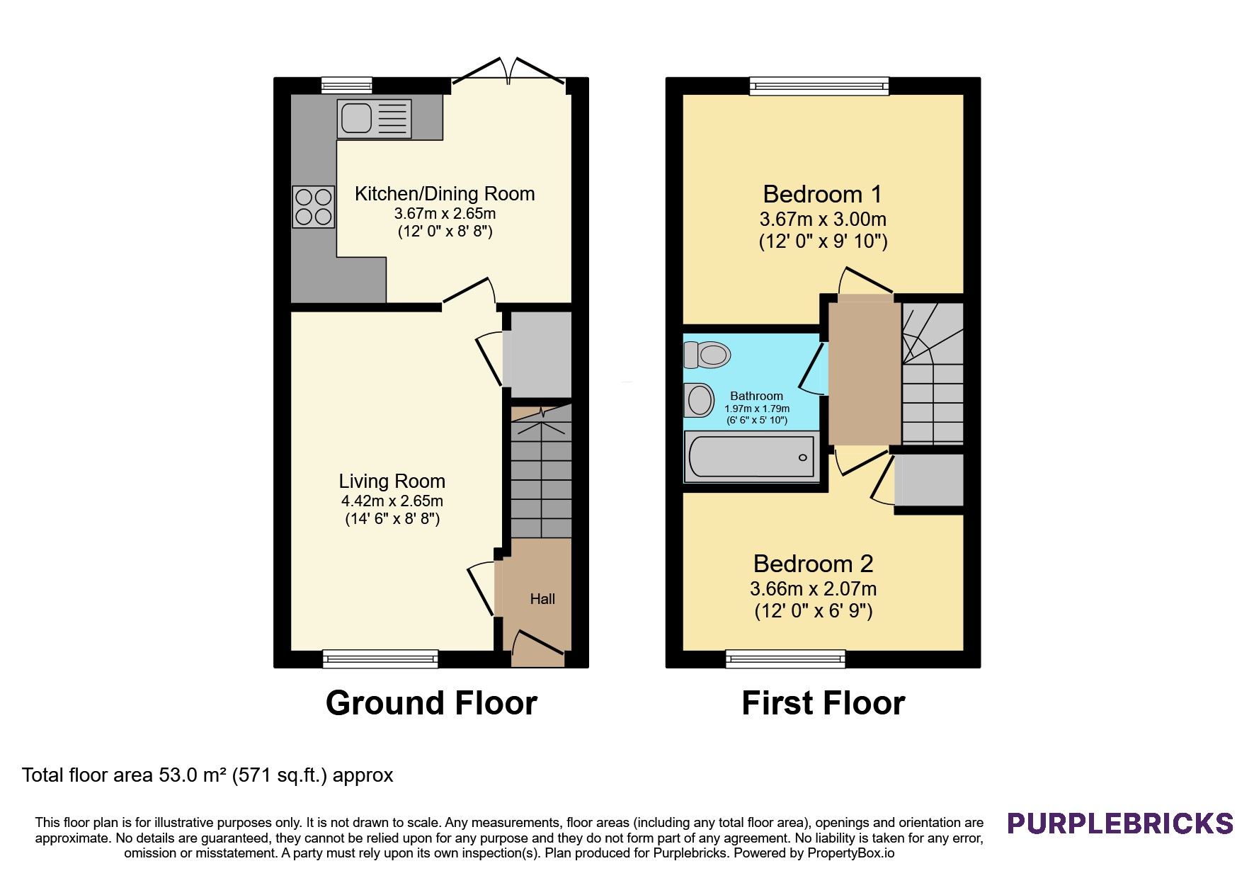 Cheriton Gardens, Derby floorplan