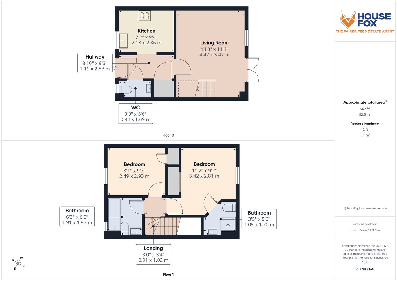 46, Worle Moor Road, Weston-Super-Mare floorplan