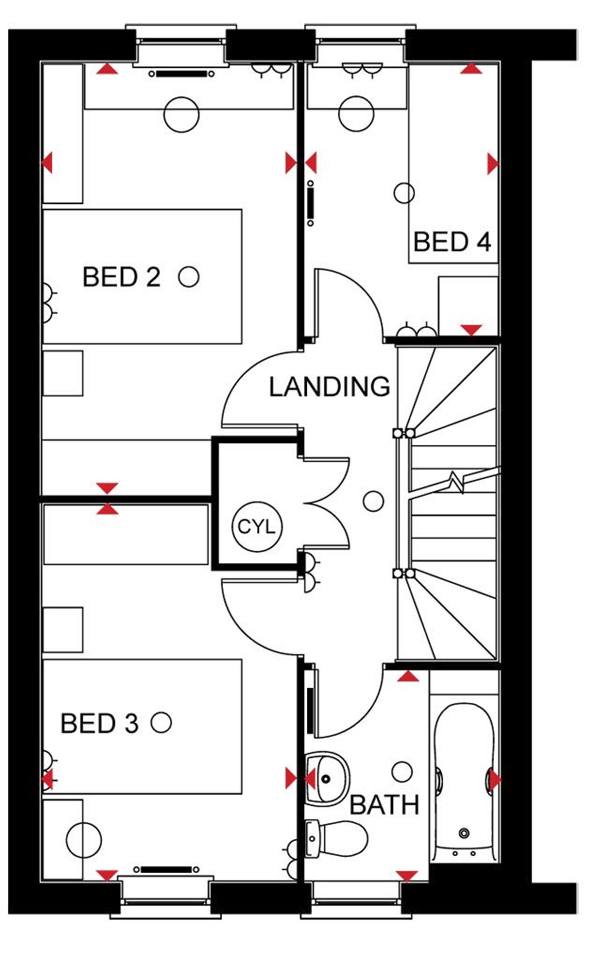 Millwood At Wakefield Road Lightcliffe Halifax HX3 4 Bedroom