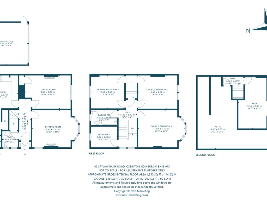 42, Spylaw Bank Road, Edinburgh floorplan