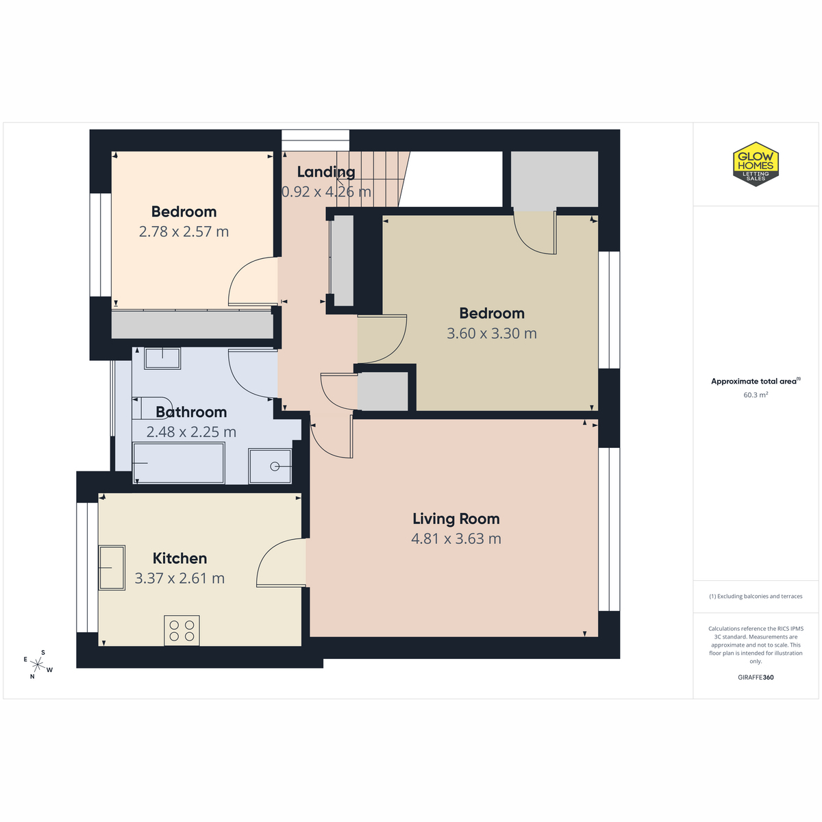 10, Rowanhill Place, Kilmarnock floorplan