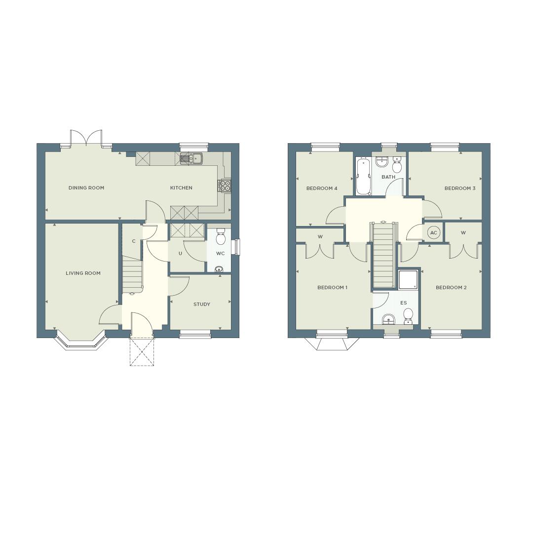 Plot 12 Canterbury, Waterfield Drive, Coventry floorplan