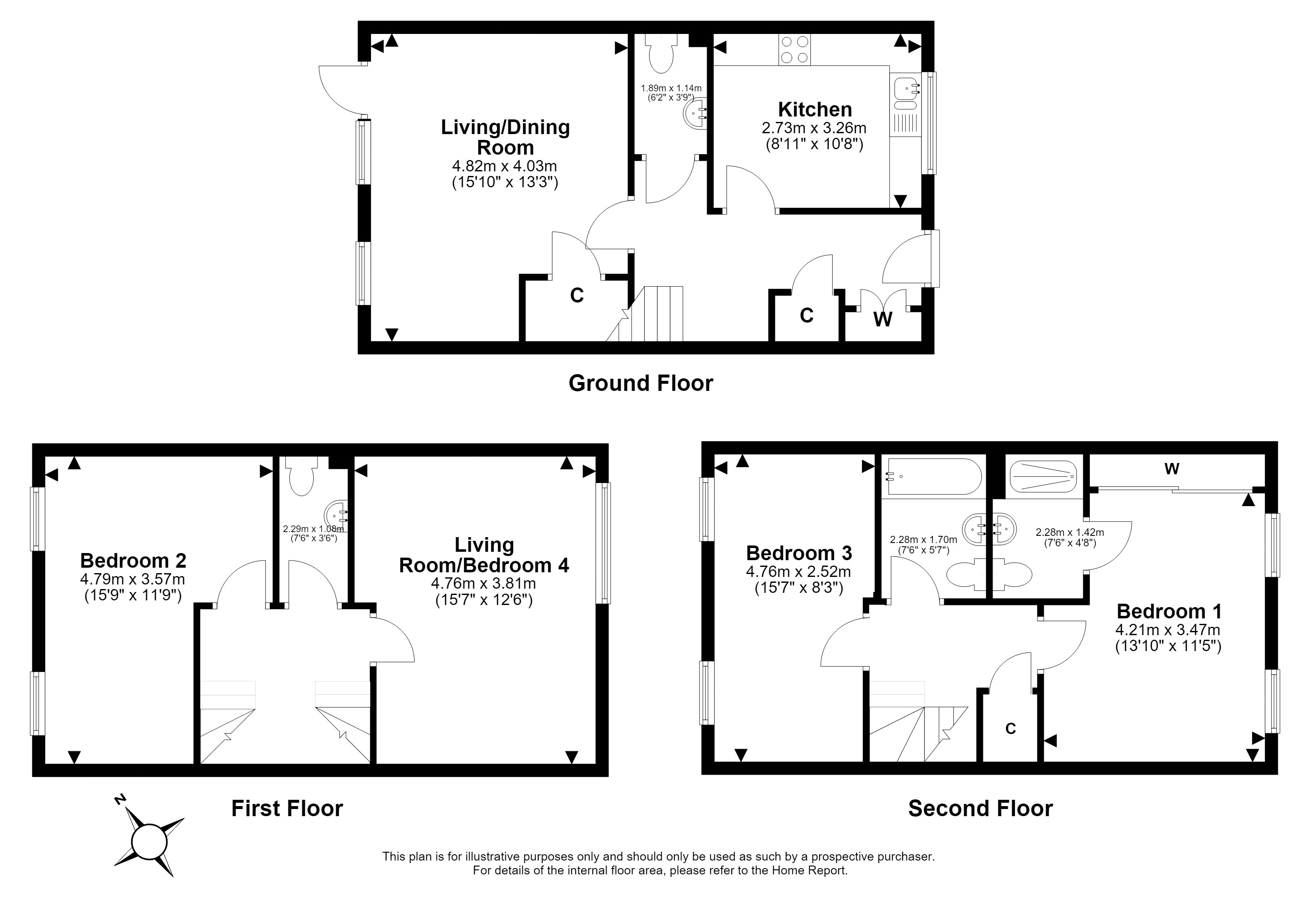44, Adamslaw Place, Portobello, Edinburgh floorplan