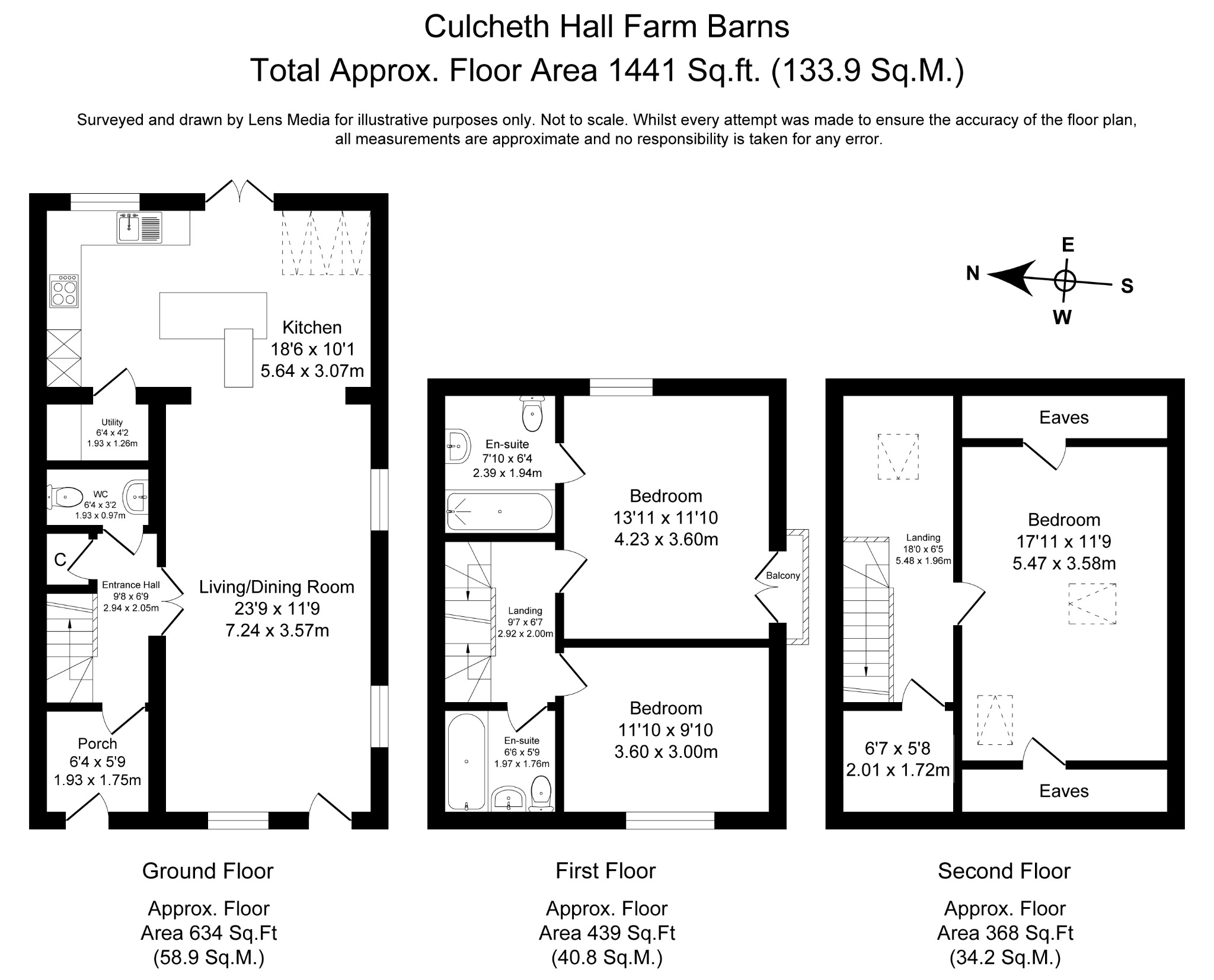 1 Culcheth Hall Farm Barns, Withington Avenue, Warrington floorplan
