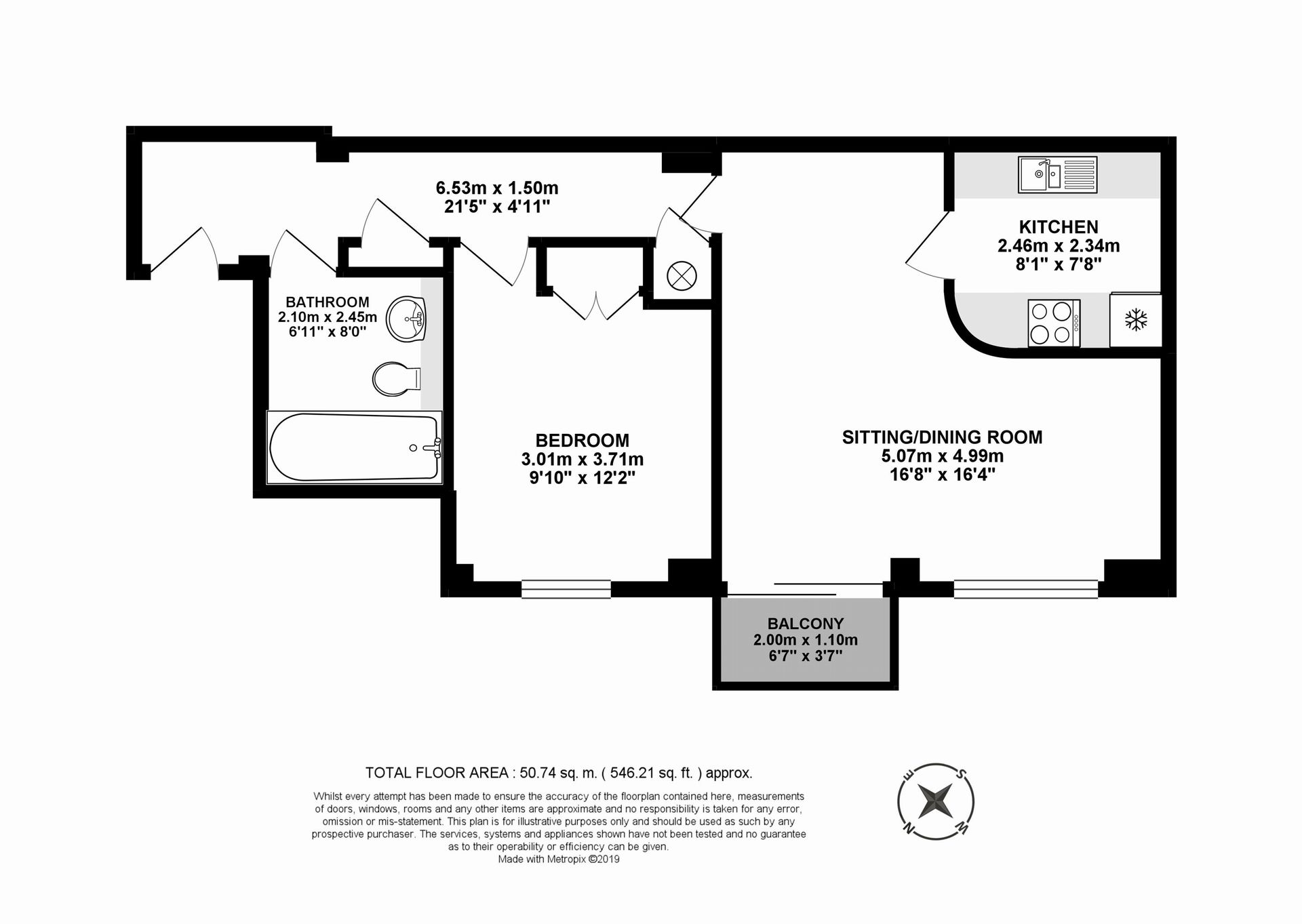 1 Bedrooms Flat to rent in Masons Yard, Moreland Street, Islington, London EC1V