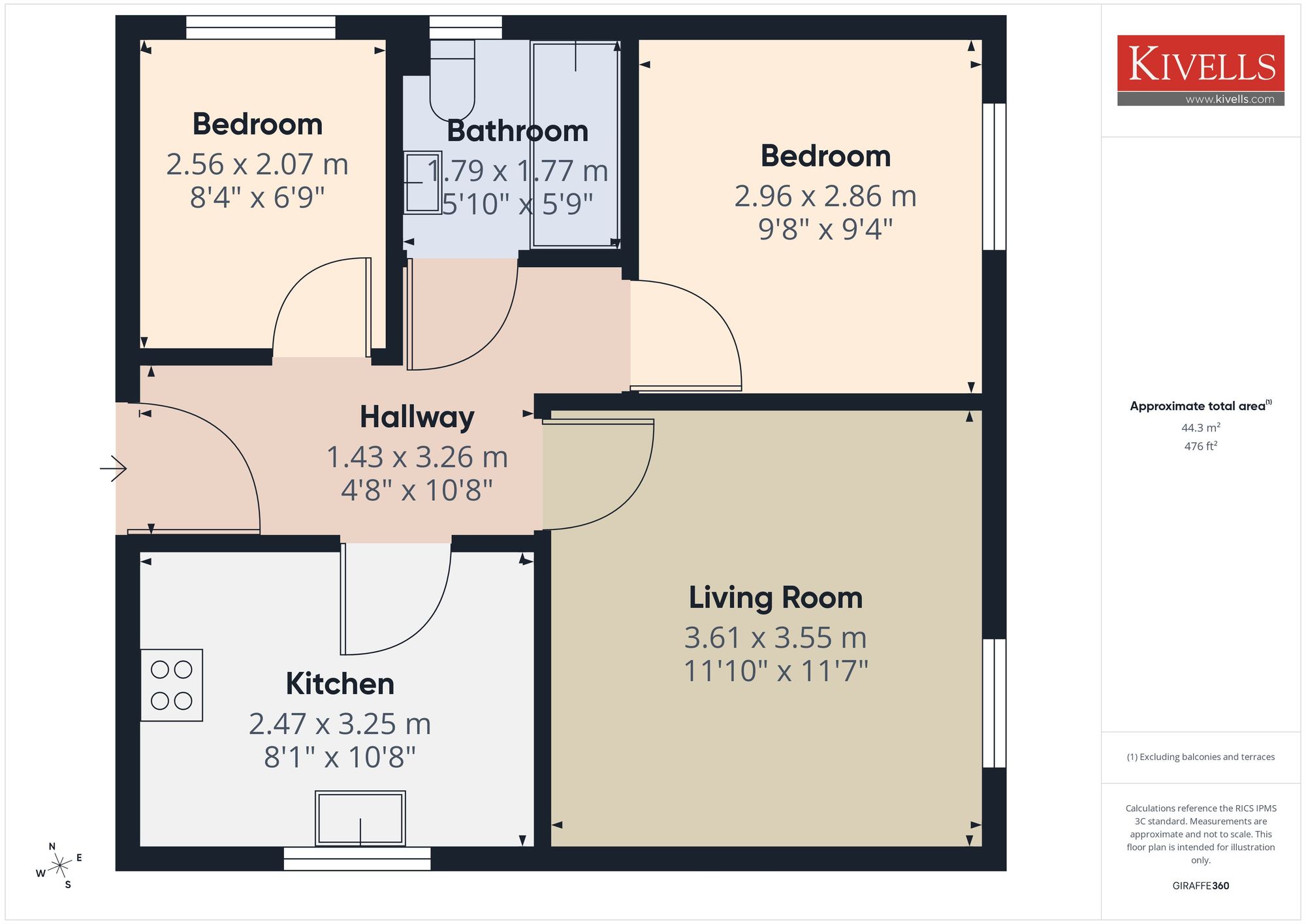 7 Routley Court Higher Lux Street, Liskeard floorplan