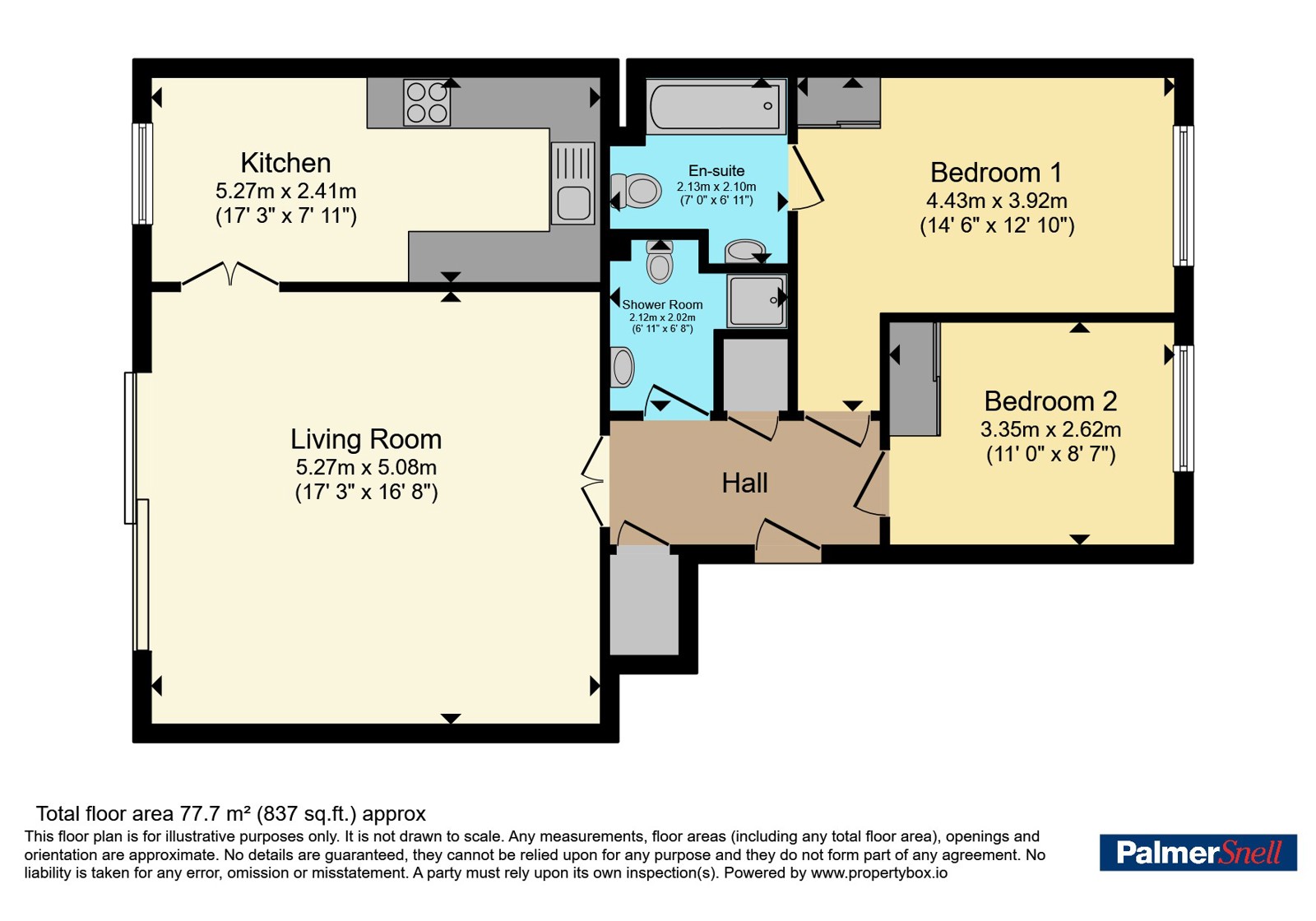 Flat 75 The Point,, Marina Close, Dorset floorplan