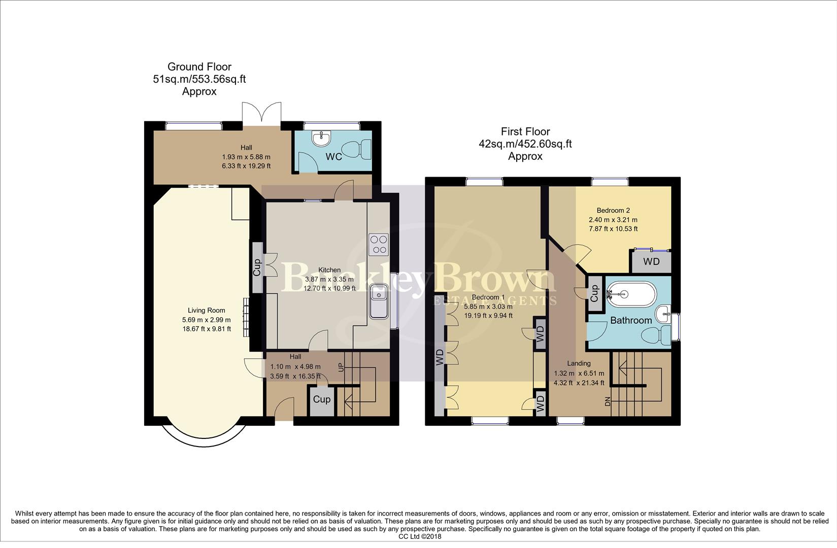 North Dene, Thorn Avenue, Mansfield floorplan