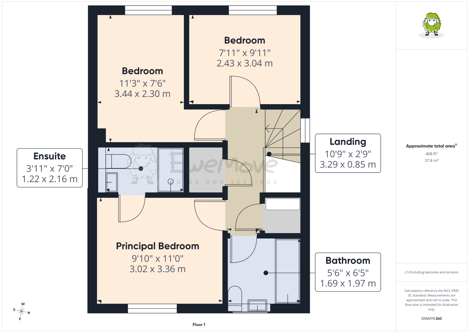 20, Hares Run Fordham, Ely floorplan