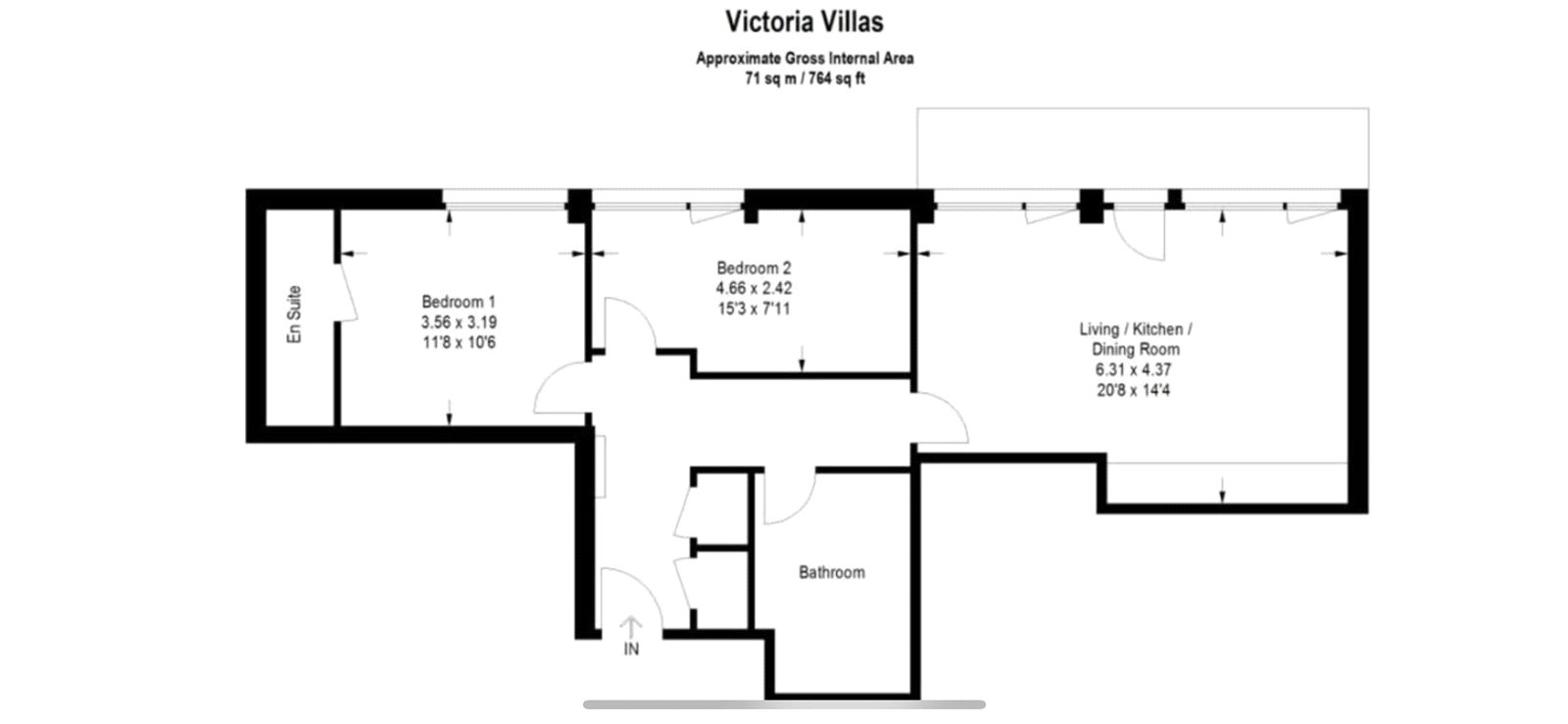 Victoria Villas, Richmond TW9, 2 bedroom flat for sale - 63909303 ...