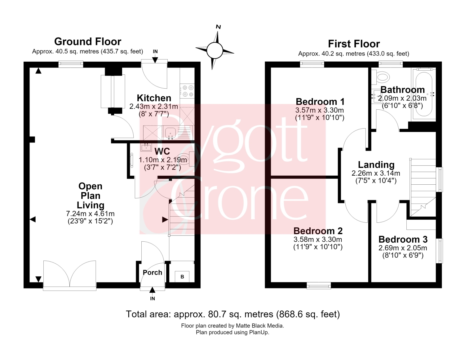 2, Sibsey Court, Boston floorplan
