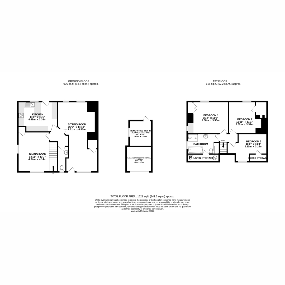 Woodbine Cottage, Southbrook Road, West Ashling floorplan