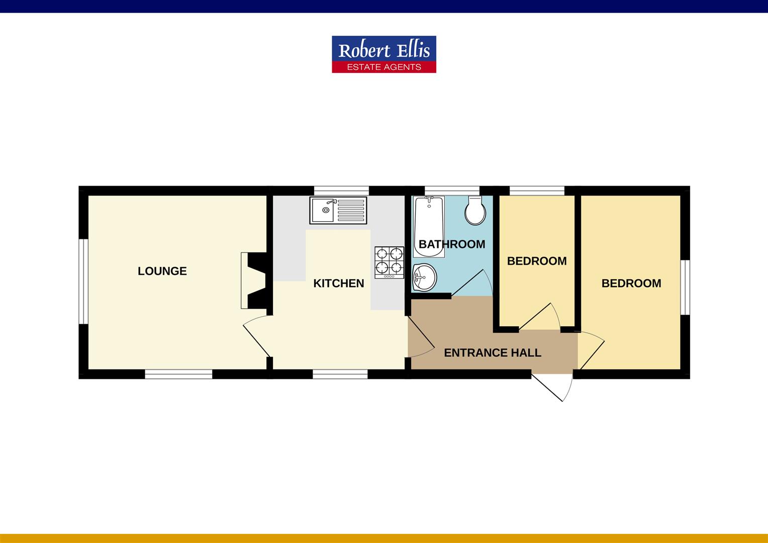 The Elms, Blind Lane, Derbyshire floorplan