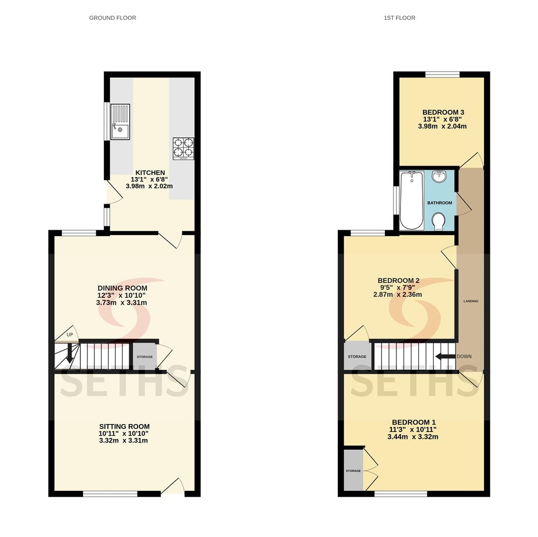 Kingston Road, Leicester floorplan