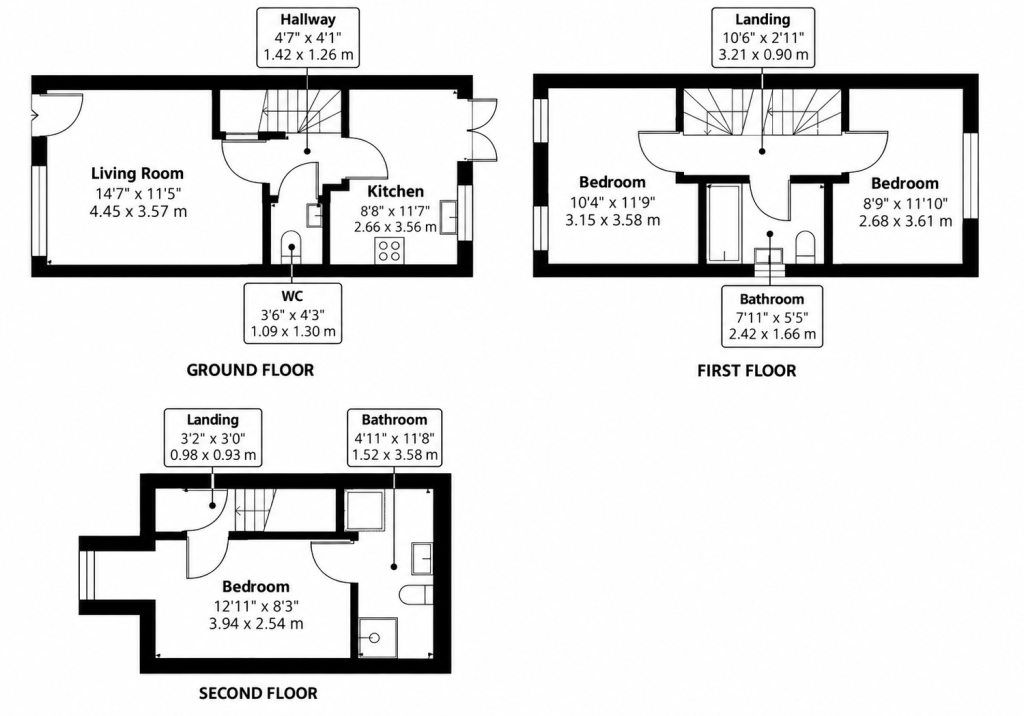 Stowe Lane, Hilton, Derby floorplan