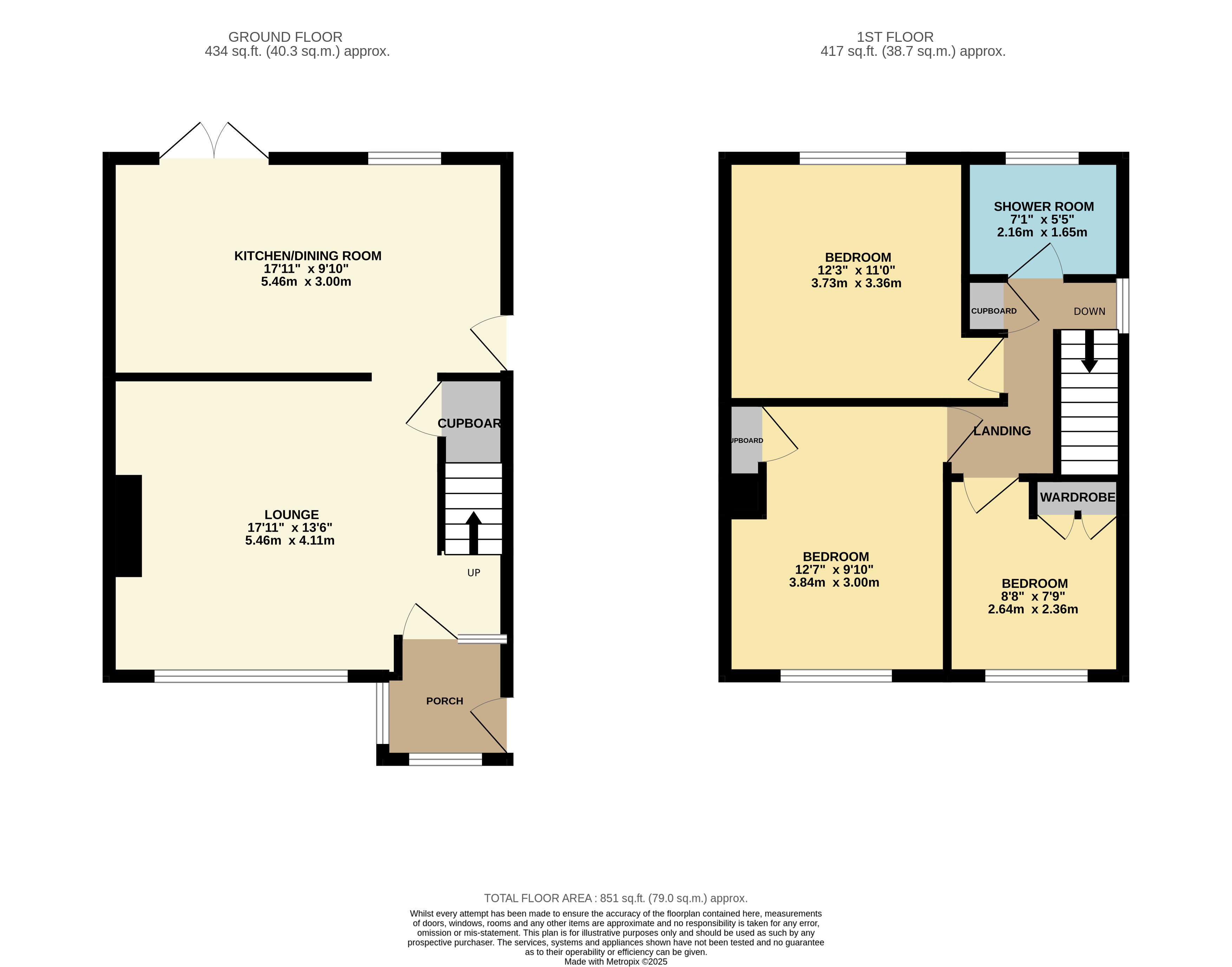 4, Carsdale Close, Bedfordshire floorplan