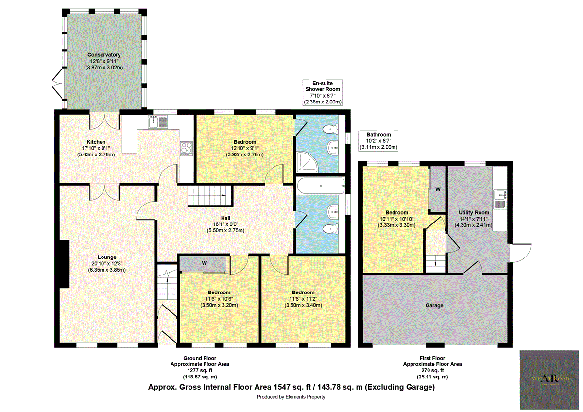 9 Cuguen Place, Lasswade floorplan