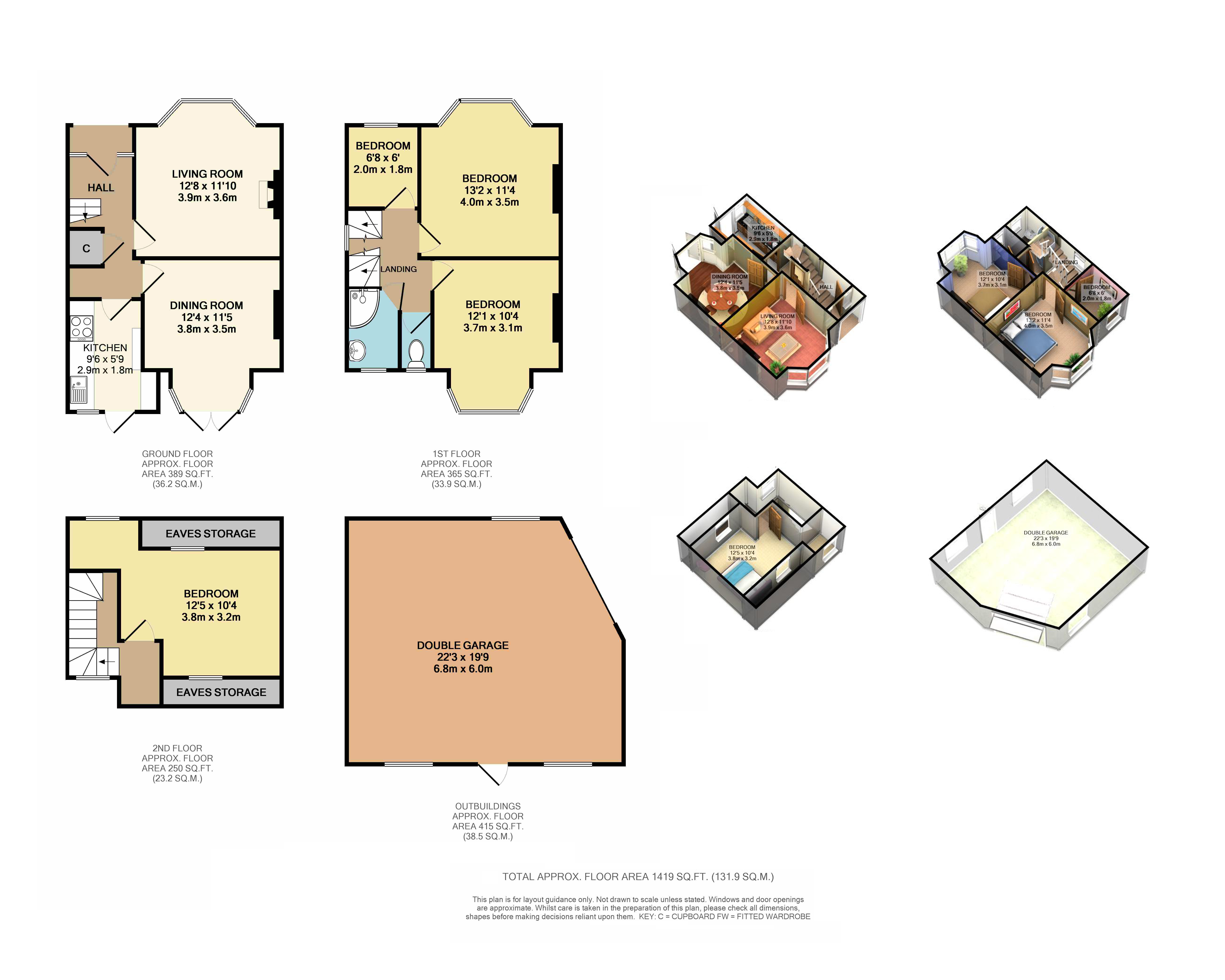 4 Bedrooms End terrace house for sale in Connaught Road, Sutton SM1
