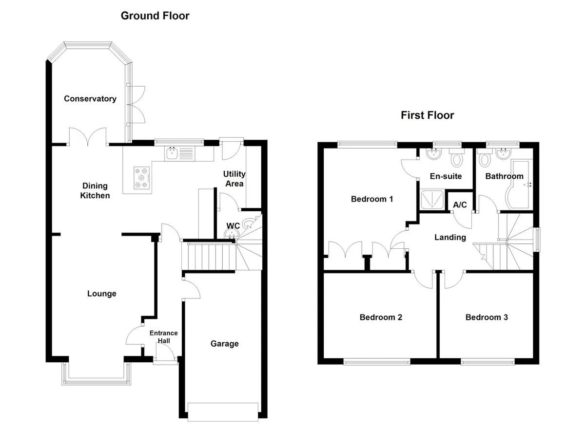 34, Bernicia Drive, Sleaford floorplan