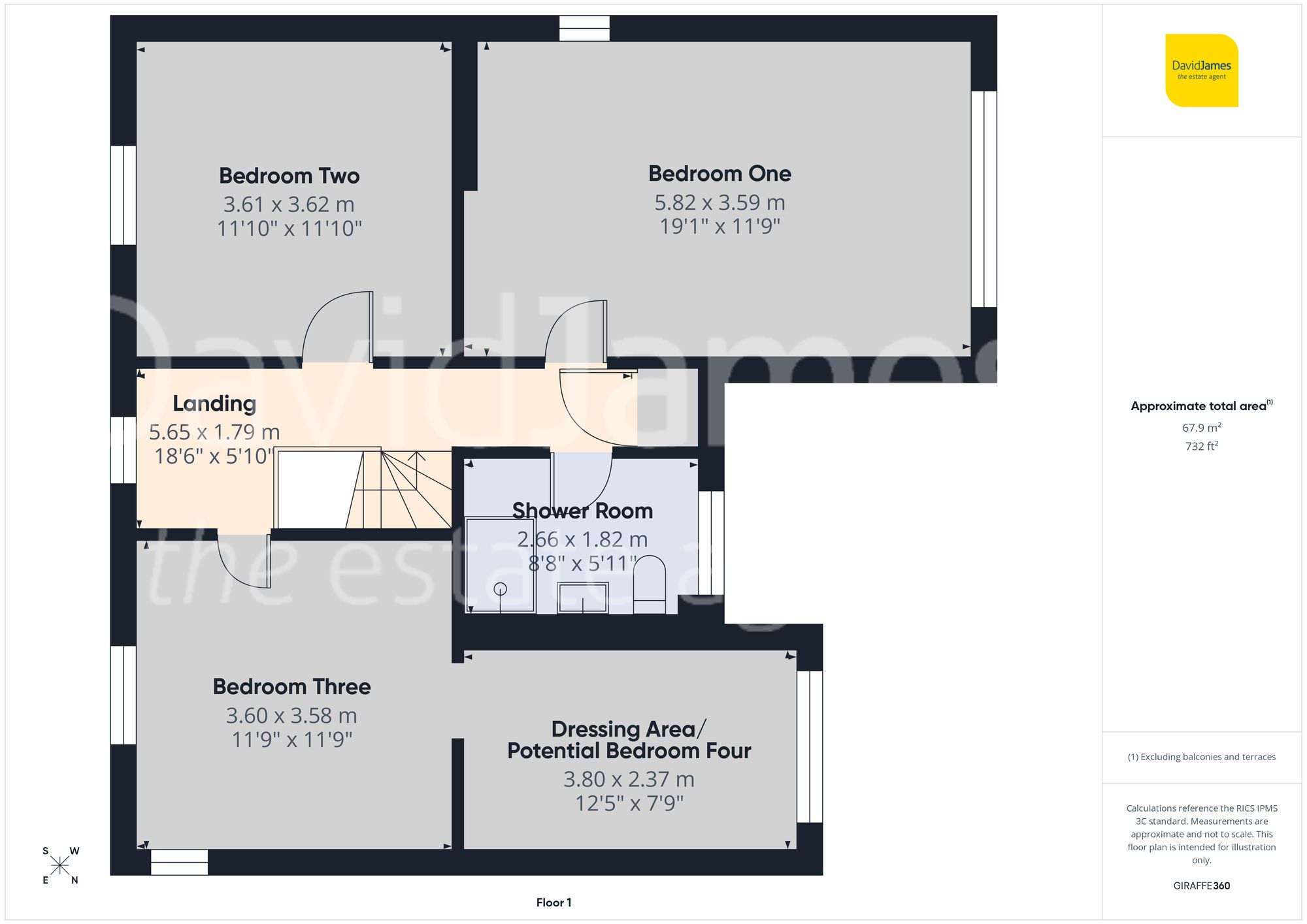 106 Spring Lane, Nottingham floorplan