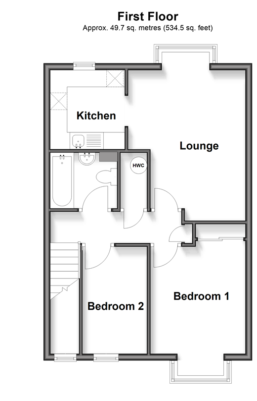 Woodstock Road Strood, Rochester floorplan