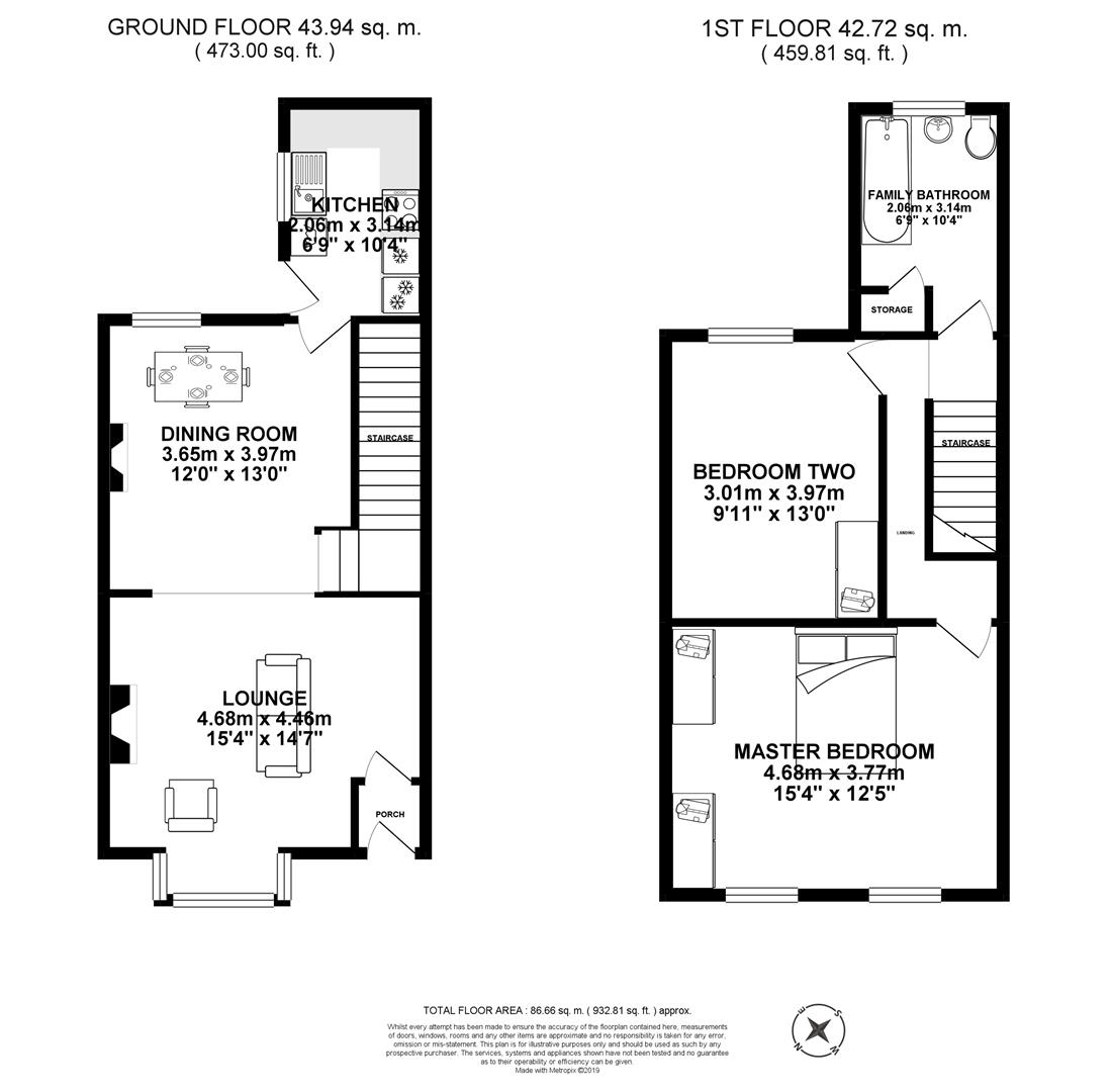 2 Bedrooms Terraced house for sale in Railway Road, Chorley PR6