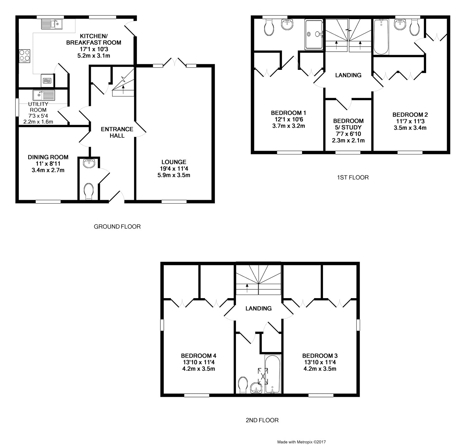 44, Nursery Road, Angmering floorplan