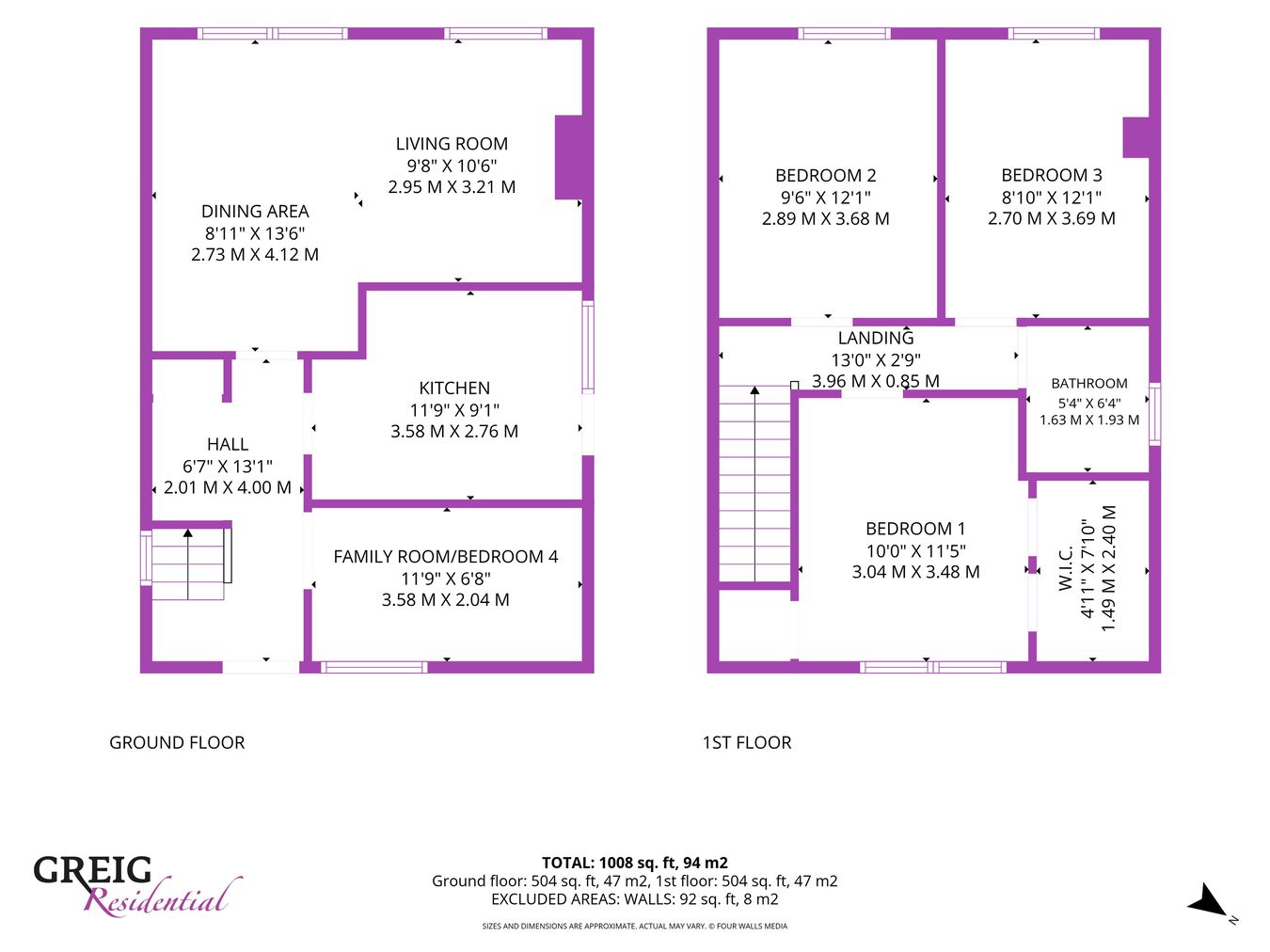13, Miller's Road, Cumnock floorplan