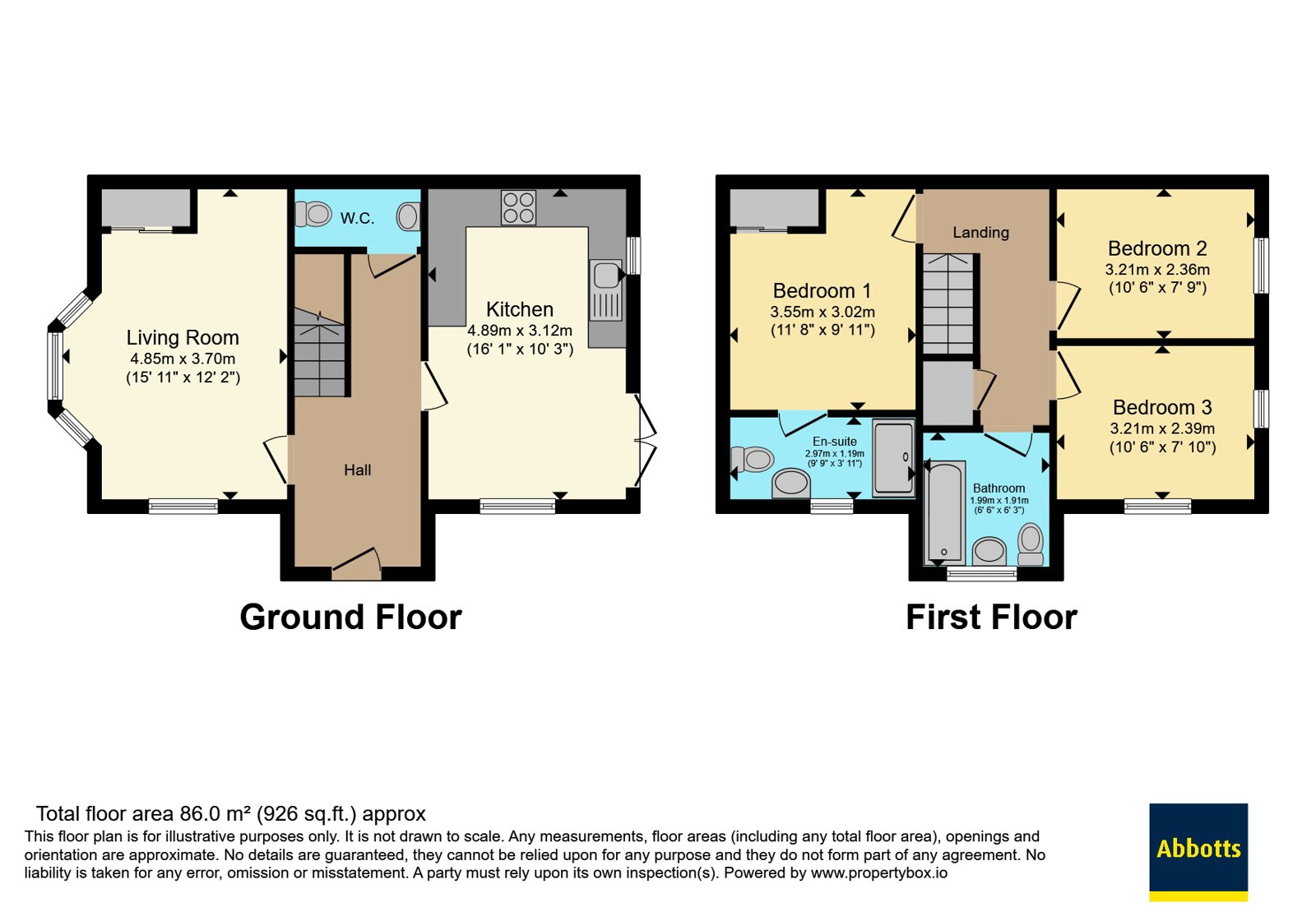 31, Wood View, Stowmarket floorplan