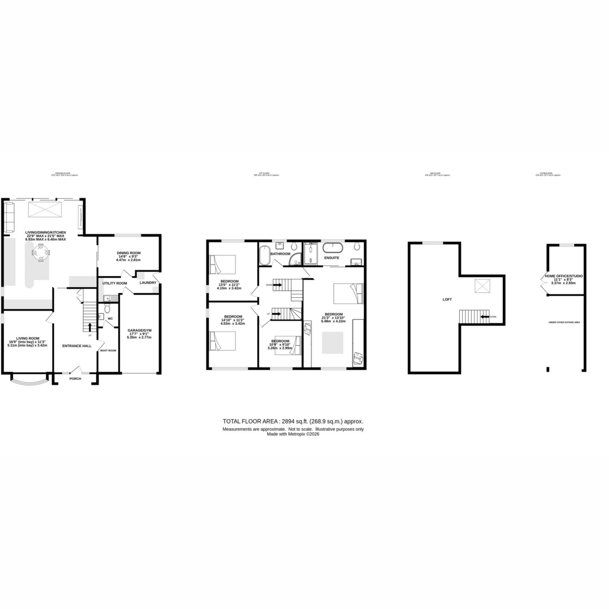 9, Malt Kiln Road, Knutsford floorplan