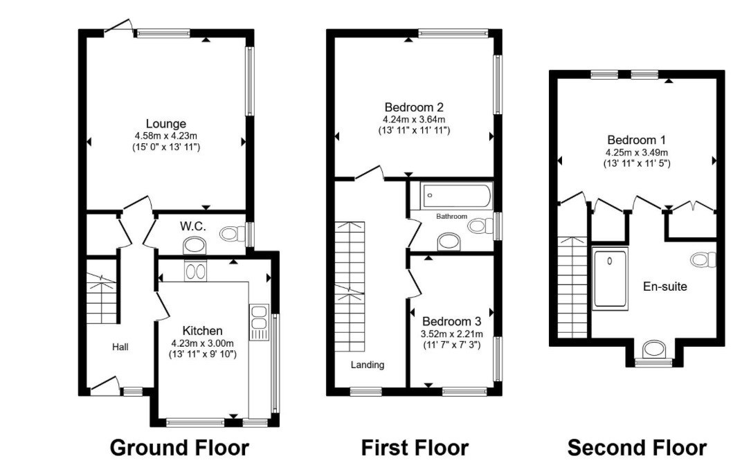 6, Le Safferne Gardens, Norwich floorplan