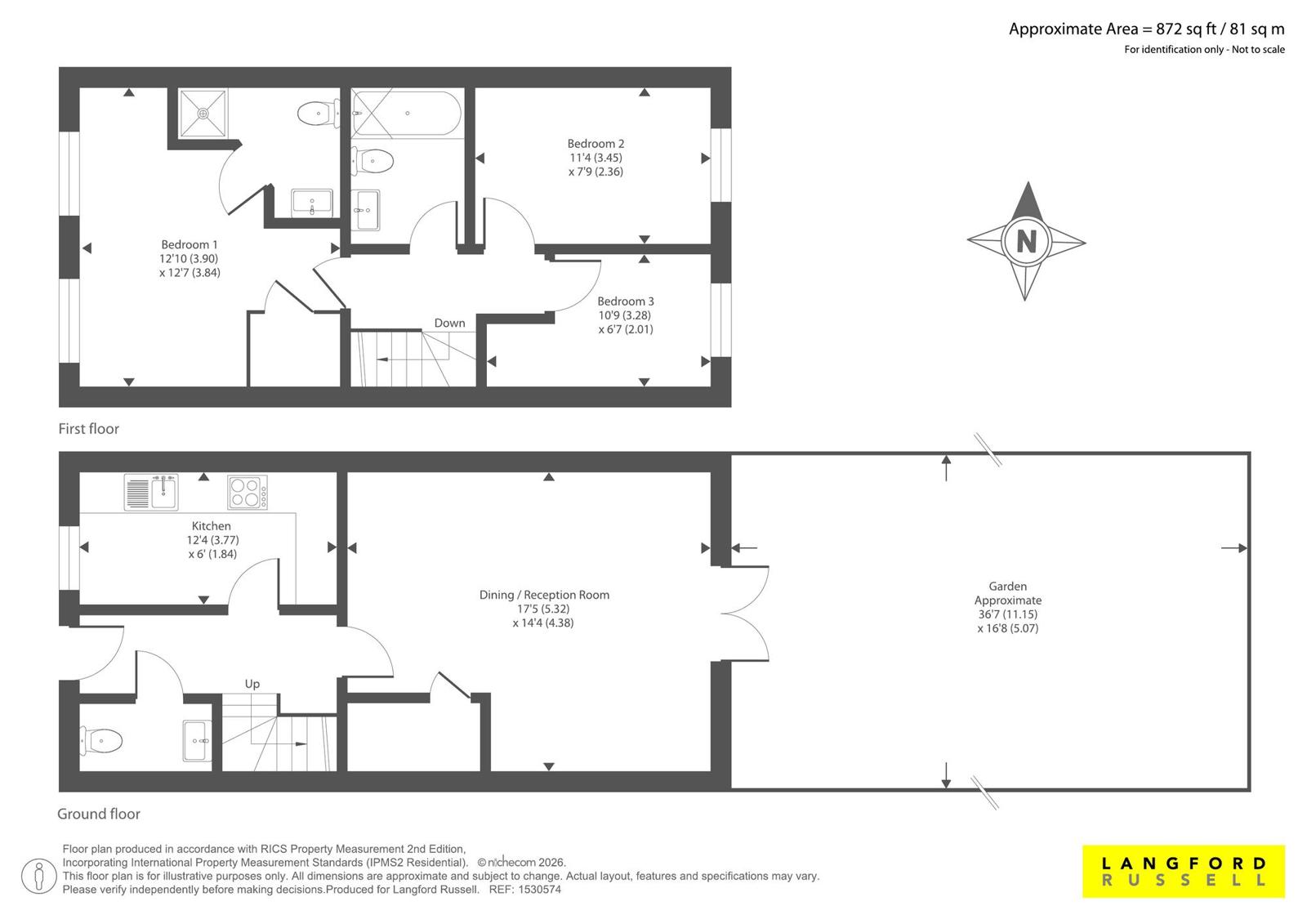 Warnham Grove, Orpington floorplan