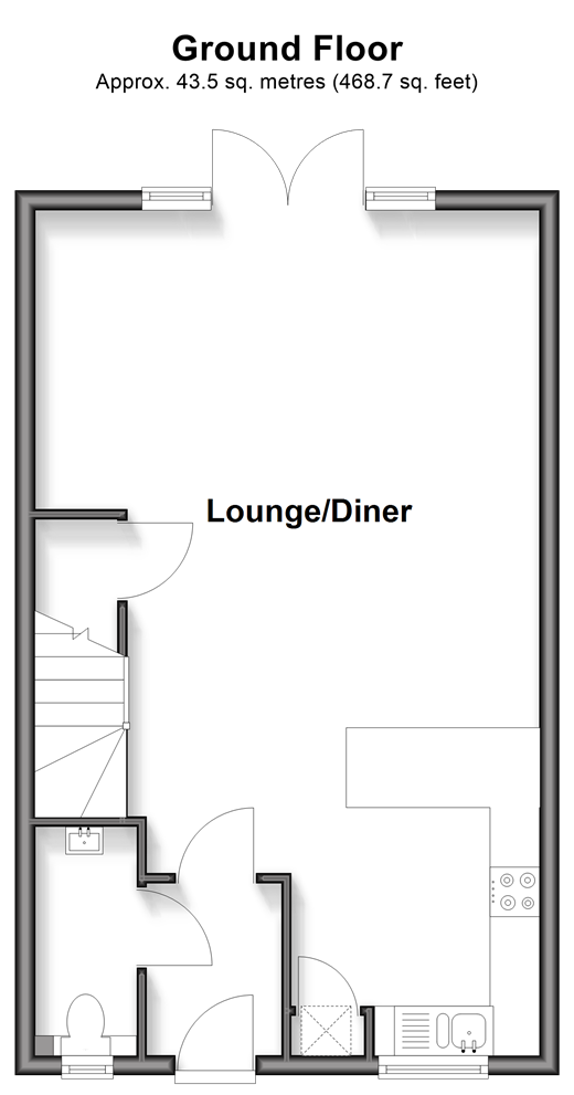 Albertine Road Langley, Maidstone floorplan