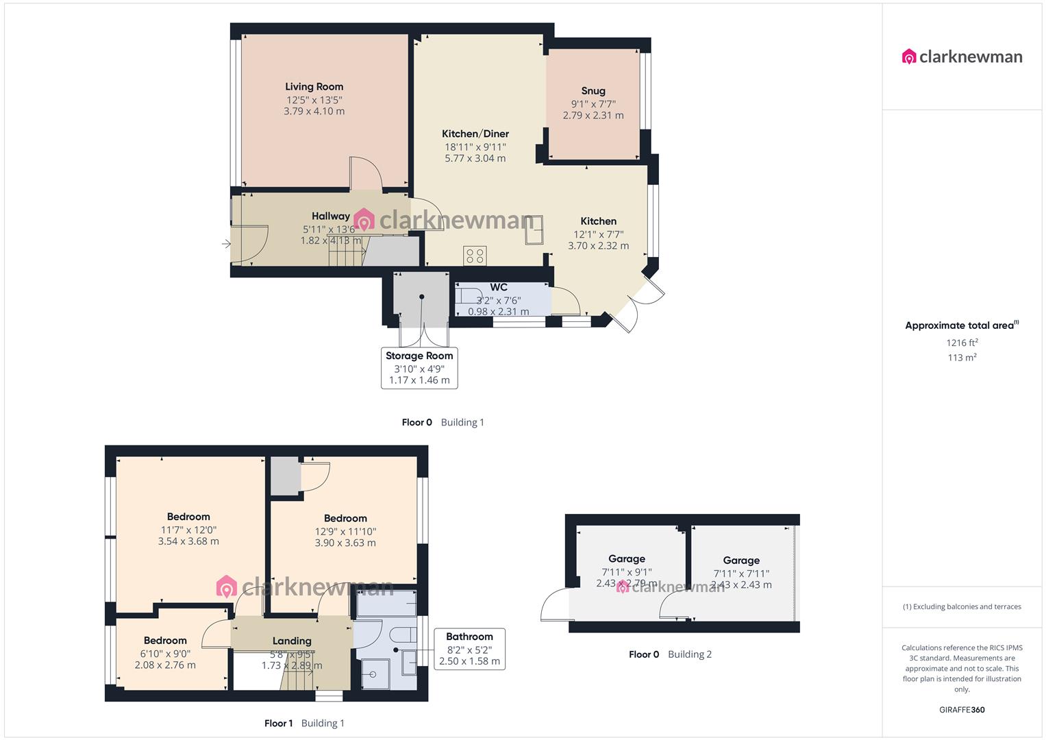 36, Elmbridge, Old Harlow floorplan