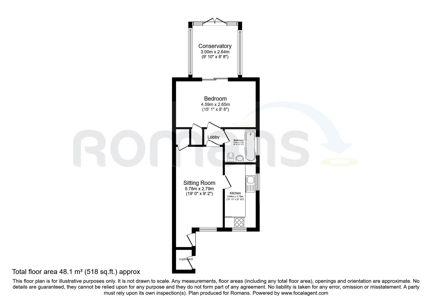 79, Thornford Drive, Swindon floorplan