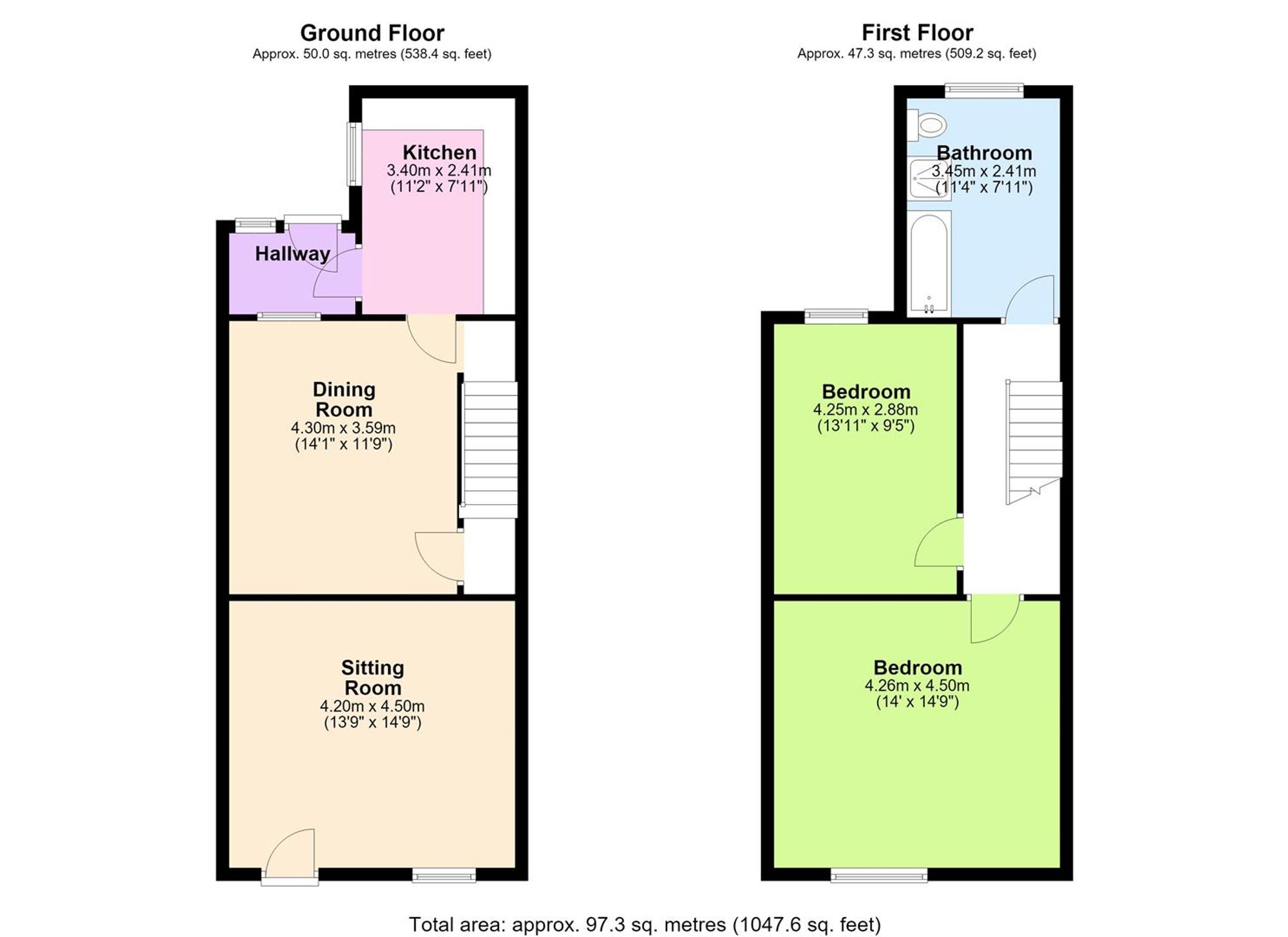 113 Atherton Road, Wigan floorplan