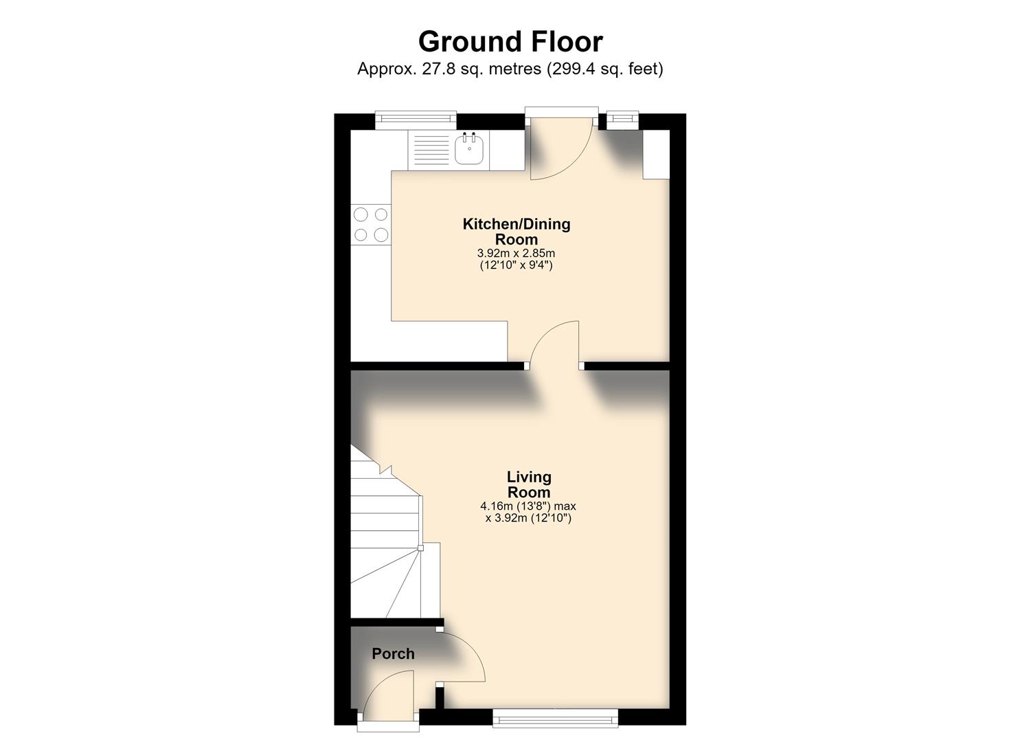 15, Distine Close, Plymouth floorplan