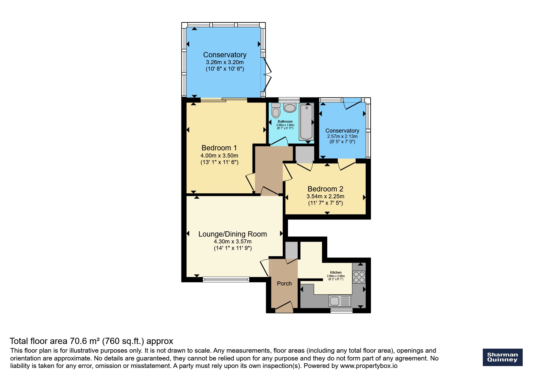 57, Wheatsheaf Way, Cambridge floorplan