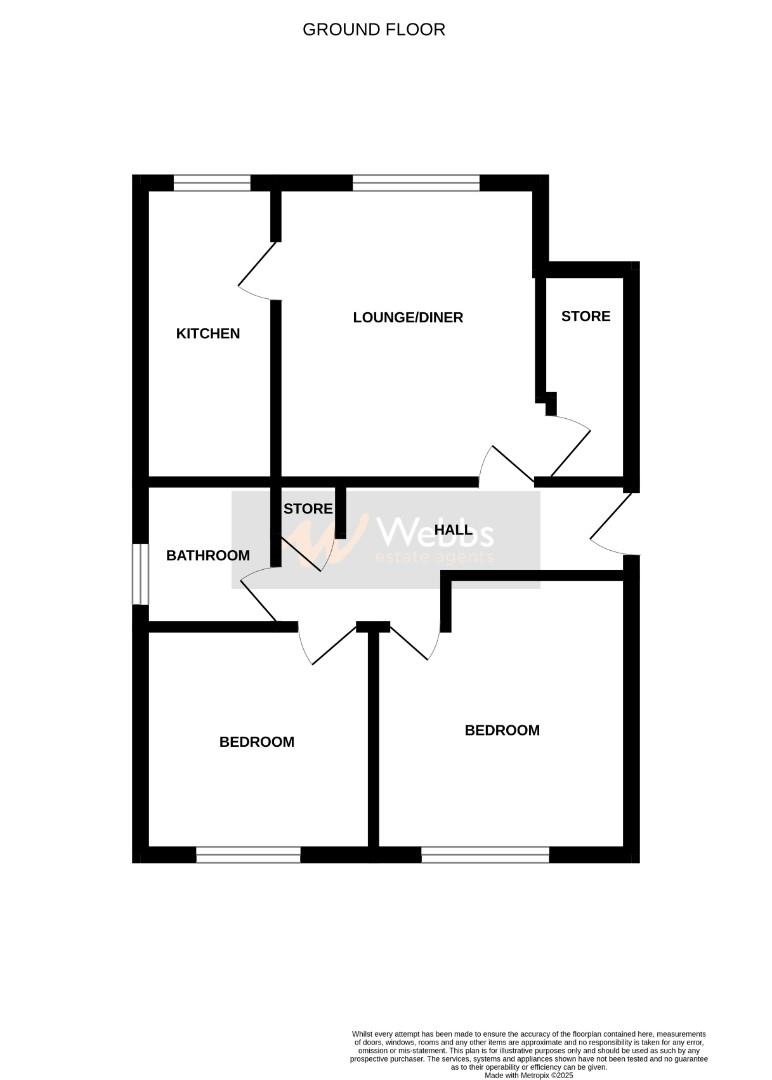 Ground Floor Flat, West Street, Cannock floorplan