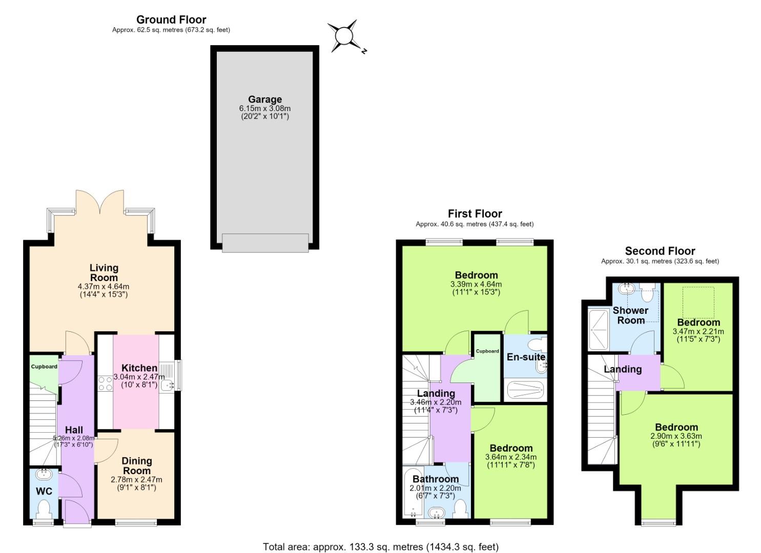 Stirling Road, Swadlincote floorplan